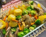 Foto langkah ke 10 dari resep 372. Roasted Chicken With Gravy Sauce.