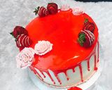 Une image de l'étape 12 de Dripcake à la fraise.