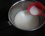 A picture of step 1 of Chocolate Sauce.