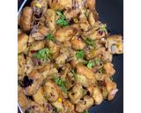 A picture of step 5 of Bread Egg Scramble.