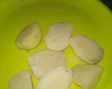 A picture of step 1 of AlooKangmet with TanNgangn Puri Manipuri Style.