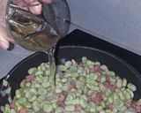 Foto del paso 7 de la receta: Habas baby con cebolla y jamón de la Brigada Espartana