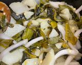 Foto del paso 3 de la receta: Rajas de chile poblano con papa