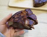 Une image de l'étape 7 de Flan healthy poires/cacao alternative vegan (ssa/gluten free).