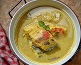 Foto langkah ke 5 dari resep Tenggiri asam kuah kuning (tanpa santan).