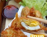 Foto langkah ke 5 dari resep Telur Berselimut Kentang.