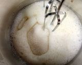 A picture of step 2 of Zebra Sponge Cake.