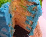 Une image de l'étape 4 de Layer cake vaiana / moana à la clémentine.