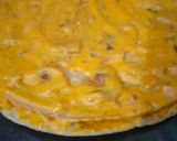 A picture of step 2 of Leftover paratha Patra (famous Gujarati dish).