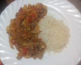 Foto del paso 6 de la receta: Wok de ternera agridulce con arroz blanco
