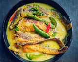 Foto langkah ke 5 dari resep Mangut lele khas Jogja.