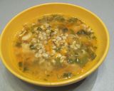 Фото кроку 6 до Мясной суп с перловкой.