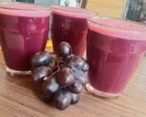 A picture of step 2 of Black Grapes juice.