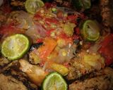 Foto langkah ke 3 dari resep Pecak Oncom Bakar Khas Betawi.