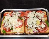 A picture of step 3 of Wheat Bread Pizza.