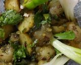A picture of step 4 of Chutney Potatoes.