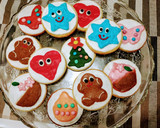 Foto del paso 11 de la receta: Galletitas sabor a pipas con adornos de glaseado