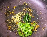 A picture of step 6 of South Indian Rava Upma.