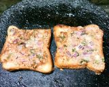 A picture of step 3 of Semolina Toast.