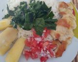 Foto del paso 7 de la receta: Pollo al comino con ensaladas