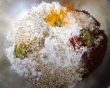 A picture of step 1 of Methi bajra vada.