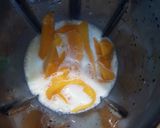 A picture of step 2 of 3 ingredients Mango Shake.