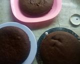 Foto langkah ke 4 dari resep Blackforest Kukus Birthday Cake.