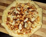 Foto langkah ke 13 dari resep Pizza Teflon Homemade.