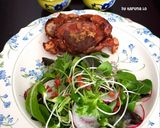 รูปขั้นตอนการทำที่ 6 ของ ~ Soft Shell Crab Salad~