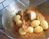 Foto langkah ke 4 dari resep Gulai Telur Tahu dan Kacang Panjang.