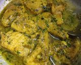 A picture of step 3 of Fish in curd gravy and crispy fried fish.