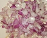 A picture of step 1 of Soya Chana dal.