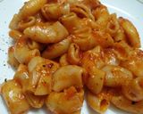 A picture of step 10 of Tangy and spicy pasta baked dish (Jain/regular).
