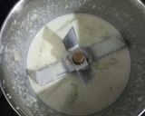 A picture of step 2 of Karela halwa.
