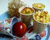 Foto del paso 3 de la receta: Muffins de manzana en vasos de café💪☕