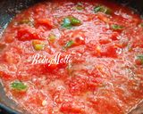 A picture of step 3 of Tomato Bharta.