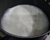 A picture of step 1 of Sev barfi.