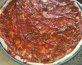 Foto del paso 3 de la receta: Quiche de aceituna en base de pizza