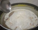 A picture of step 3 of Custard Sevaiya.