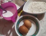 A picture of step 1 of Simple crepe recipe (stuffed pancakes).