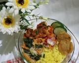 Cara Membuat RICE BOWL Nasi kuning Bali_Ayam Betutu 6