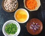Hình bước làm 1 của món Cơm rang