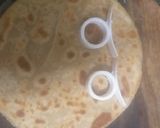 A picture of step 9 of Chole with smily puri.
