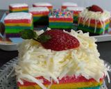 Foto langkah ke 7 dari resep Rainbow Cake.