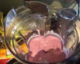 A picture of step 1 of Blueberry smoothie time!.