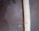 A picture of step 2 of Crispy Nimki.