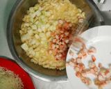 Foto langkah ke 2 dari resep Macaroni schotel udang keju.
