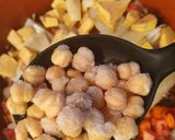 Foto del paso 4 de la receta: Bacalao con garbanzos y papa