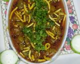 A picture of step 6 of Galka besan ganthiya sabji.