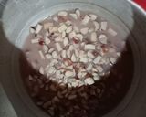 A picture of step 1 of Banana Flower Cofta Curry.